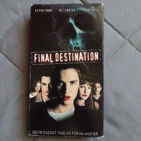 Final Destination VHS 2000 Devon Sawa Ali Larter Kerr Smith Y2K Horror Thriller - Picture 1 of 7